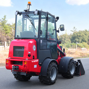 2025 New W1260 Mini <b>Wheel</b> with Enclosed Cabin Articulated 4x4 <b>Small</b> 5 Epa Compact Hot Sale Low Maintenance / - Product Image 4