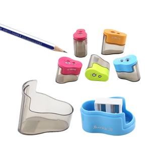 Yl96137 Высококачественная пластиковая точилка для карандашей с двойными отверстиями для школы и офиса - Product Image 2