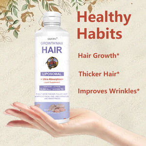 Complément Liquide Capillaire LDJ OEM Growth Max avec Biotine Lustriva et Extraits Végétaux pour la Santé des Cheveux, de la Peau et des Ongles chez l'Adulte - Product Image 4