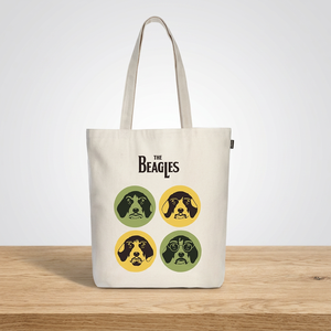 Custom Printed <b>Large</b> Cotton <b>Canvas</b> <b>Tote</b> <b>Bag</b> with Long Handles Reusable Shopping Carry <b>Bag</b> for Women Wholesale - Product Image 5