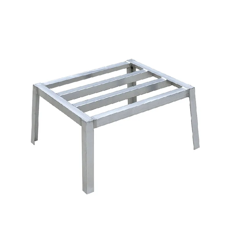 NSF Approved Various Size Kitchen warehouse Aluminum Flared dunnage rack storage rack