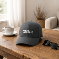 Casquette de baseball respirante à 5 panneaux avec logo personnalisé pour équipes de football et sports de plein air