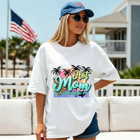 Vente en gros de motifs d'impression par transfert thermique pour l'été, motif DTF pour t-shirts