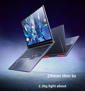 Nouvel ordinateur portable Aether Intel I7 16 pouces avec écran IPS, <span class=keywords><strong>Windows</strong></span> <span class=keywords><strong>10</strong></span>, SSD, caméra dédiée pour GTX1060, haute performance, clavier anglais - Product Image 2