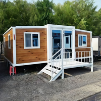 Vente Directe Maison Préfabriquée Extensible en Conteneur 20Ft 40Ft avec Cuisine Prix Maison Mobile de Luxe Préfabriquée Casas Prefabricadas