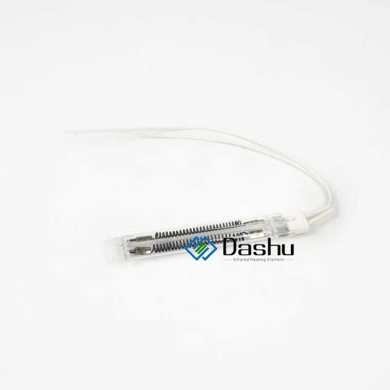 DaShu 800w 400w 220v石英ハロゲン赤外線ヒーター、チューブ加熱ランプ付き400w