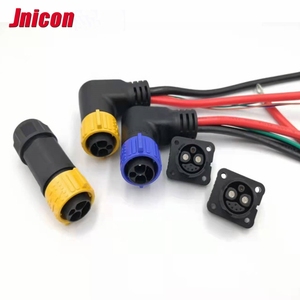 Jnicon IP67 M25 2 + 1 + 5 nhanh chóng khóa lithium pin 8Pin kết nối chống cháy không thấm nước cắm điện xe đạp pin kết nối - Product Image 6