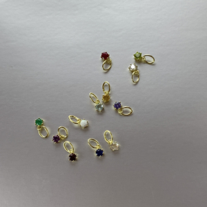 Tùy Chỉnh 925 Sterling Silver Mặt Dây Chuyền Tốt Charms Đá Quý Tự Nhiên Phụ Kiện Cho Sinh Nhật Trang Sức Làm-Earring Vòng Cổ Bông Tai - Product Image 4