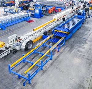 Farbe Stahl glasierte Fliesen walzen form maschine für Dach bahnen - Product Image 1