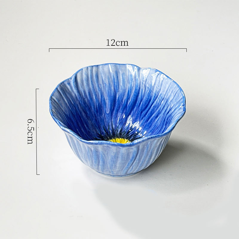 4.7inch blue bowl
