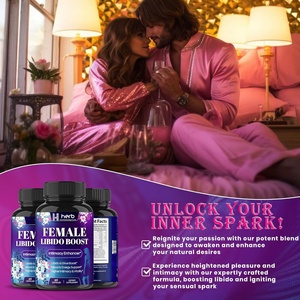 Cápsulas de Suplemento Herbal Personalizadas de Marca Privada OEM/ODM, Cápsulas para Mejorar la Libido Femenina - Product Image 4