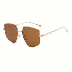 Gafas de Sol Cuadradas de Metal Retro de Moda 2022 para Mujer, Gafas de Sol de Gran Tamaño con Protección UV400 para Conducir, para Hombre - Product Image 5