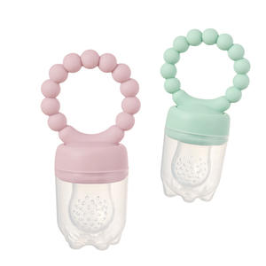 Happy Baby tongkat gigit silikon pola kartun penuh dot penggiling permen karet dengan teknologi Nano perak untuk bayi - Product Image 2