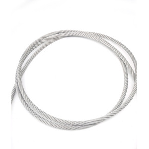 Cable Metálico de Acero Inoxidable Wizards de 6 mm para Uso Industrial con Acabado Simple y Tratamiento de Pasivación - Product Image 1