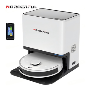 Robot Aspirador Inteligente X20 Personalizado, con Función de Mopa, Limpieza en Seco y Húmedo, Radar Láser, Recarga Automática, Funciona con Batería, para el Hogar - Product Image 4