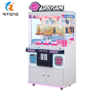 Riteng bán Hot Coin hoạt động 60 Clip Lucky Planet 2 Player Clip <span class=keywords><strong>Arcade</strong></span> Máy trò chơi giải thưởng máy cho trẻ em - Product Image 2