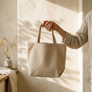 Custom logo Popular Fashion Heavy Duty <b>Large</b> Personalized Eco Wholesale Summer Shopping Cotton Canvas Tote <b>Bag</b> with Pocket - Product Image 3