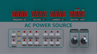 ACSOON AC Power Supply Frequency Voltage Converter 6kVA Three Phase 440V 50/60HZ Simulate World Wide Utility