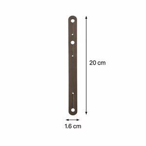 Correas de talón de cuero genuino para espuelas |   Par de Correas de Repuesto para Talón de Calidad Premium en Venta por Exportadores - Product Image 4