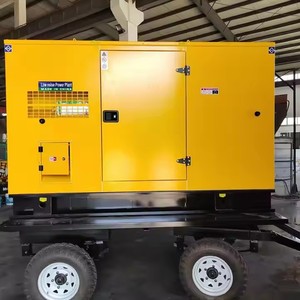 20kva im lặng Máy phát điện <span class=keywords><strong>diesel</strong></span> 16kw thiết lập ATS bắt đầu từ xa 60Hz tần số 230V đánh giá giá tốt nhất cách âm Trailer - Product Image 2
