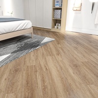 Facile à installer Imperméable Résistant au feu Click Plank Insonorisé SPC Flooring pour la décoration intérieure