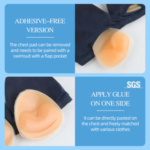 Ücretsiz boyutu büyük görünmez silikon Push up su geçirmez meme formu artırıcı spor sutyen fincan altlığı eklemek seksi Pasties yapışkan sutyen - Product Image 4