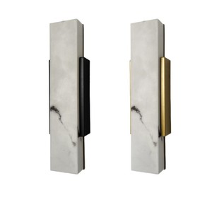 Lampe murale LED extérieure étanche, design minimaliste en marbre, pour éclairage extérieur de portail de cour, angle de faisceau de 20 degrés - Product Image 5
