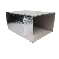 Boîte EPS à isolation thermique pour la livraison d'aliments surgelés Boîte en mousse d'emballage thermique durable pour fournitures médicales