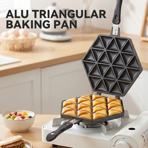 両面ノンスティックアルミ合金ラビオリメーカー餃子メーカーグリルサモサ作り用パン - Product Image 1