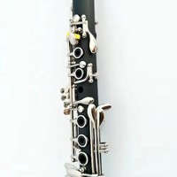 Bakelite Eb Clarinet Nickel Plated Klarnet Instrument