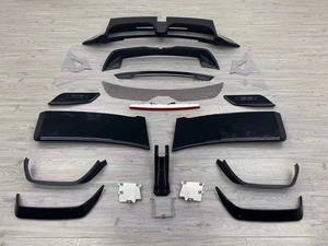 Becquet noir de haute qualité style 12mm en fibre de carbone, aileron postart adapté à la <span class=keywords><strong>Porsche</strong></span> <span class=keywords><strong>911</strong></span>, 992, 992 - Product Image 6