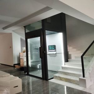 <span class=keywords><strong>Ascenseur</strong></span> compact NOVA <span class=keywords><strong>pour</strong></span> villa, <span class=keywords><strong>maison</strong></span> duplex <span class=keywords><strong>privée</strong></span>, entraînement par courant alternatif, plancher en PVC, certifié ISO - Product Image 3