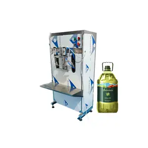 JIAHE WF-LGY 5 L engine oil peanut oil walnut oil submersible double head filling machine Balsamic vinegar piston filling