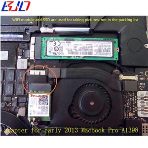 M.2 adaptador WiFi un A + E clave 2230 M 2 WiFi inalámbrica convertidor tarjeta vertical para 2013-2017 Macbook aire - Product Image 6
