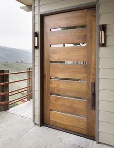 Portes pivotantes de luxe en aluminium, double vitrage trempé, isolation thermique, résistantes au feu, pare-balles, garantie 5 ans pour villas modernes - Product Image 2