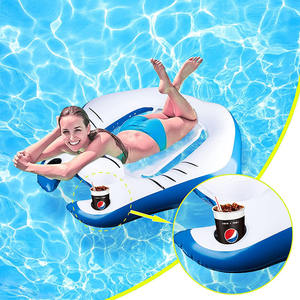 Bateau flottant gonflable pour piscine pour adultes et enfants pour bronzer, radeau <span class=keywords><strong>de</strong></span> piscine avec oreillers gonflables - Product Image 5