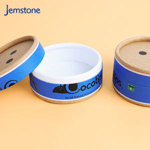 Boîtes en carton biodégradable personnalisées, impression personnalisée, tubes cosmétiques en kraft, emballages pour pot de crème pour le visage - Product Image 4