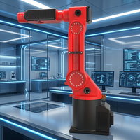 Bras robotisé industriel automatique 6 axes BRTIRUS0805A avec moteur PLC, charge utile de 5 kg pour le moulage par injection, l'estampage et la manutention
