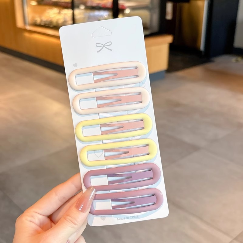 White+yellow +pink 6pcs