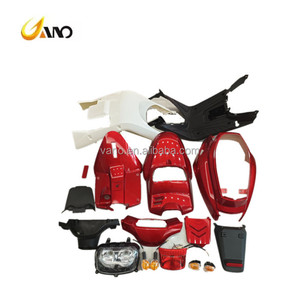 Kit <span class=keywords><strong>de</strong></span> carénage <span class=keywords><strong>de</strong></span> moto en plastique ABS WANOU pour MBK BOOSTER50CC MBK <span class=keywords><strong>SPIRIT</strong></span> MBK STUNT - Product Image 1