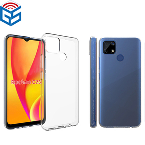 Per Oppo <span class=keywords><strong>Realme</strong></span> <span class=keywords><strong>C25</strong></span> C33 C75 4G Cover posteriore Ultra sottile per telefono trasparente in Tpu - Product Image 3