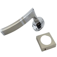 Accessoires de fenêtre modernes de style européen Quincaillerie de porte d'armoire résidentielle Poignée en alliage d'aluminium zinc Laiton Acier Plastique Maison