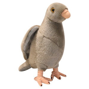 Juguete de Peluche con Diseño de Animalito Adorable, Simulación de Paloma, con Peluche Súper Suave y Relleno de Algodón PP, 30 cm, Gris y Blanco, Regalo Unisex - Product Image 1