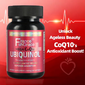 Suplemento de CoQ10 Ubiquinol con Fórmula Personalizada, Forma de Coenzima Q10, Antioxidante para la Salud del Corazón, 60 Cápsulas Blandas de Ubiquinol CoQ10 - Product Image 5