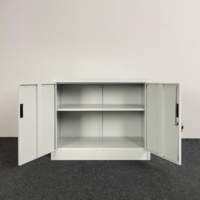 Armoire de classement en acier de bureau moderne bas d'usine avec stockage verrouillable pour l'école à la maison et le bureau