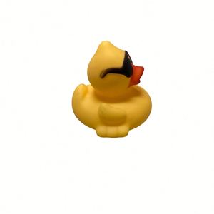 Wholesale Custom Logo Children's <b>Bath</b> Toy Plastic Pvc Squeeze Squeaky Floating Little Yellow Duck for Promotional Gift - Product Image 5