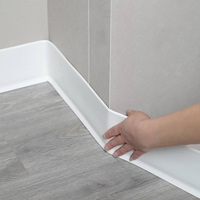 Plinthe en vinyle, moulure en caoutchouc, plinthe en plastique, plinthe murale en PVC