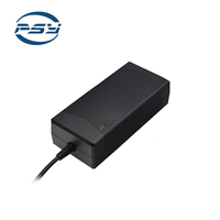 Adaptateur d'alimentation DC 57V 5A à haute efficacité CE CCC PSE pour équipement industriel et réseau SAA, alimentation à découpage en matériau ABS PC