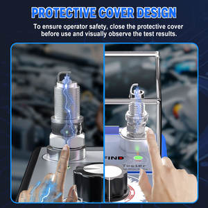 Probador de Bujías Automotriz JFIND JF109 Pro de Doble Orificio Analizador de Encendido para Coche con Cubierta Protectora - Product Image 5