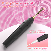 Jouets sexuels, vibrateur pour femme, têtes interchangeables, 2 en 1, stimulateur de point G, brosse clitoridienne, charge USB, étanche, sextoys femme